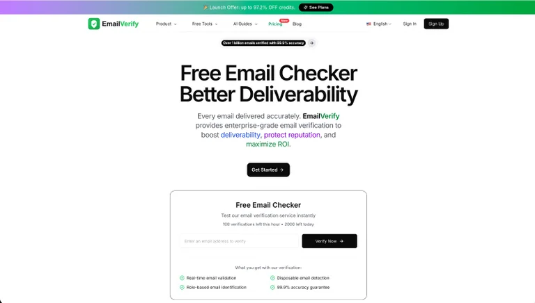 EmailVerify.ai banner