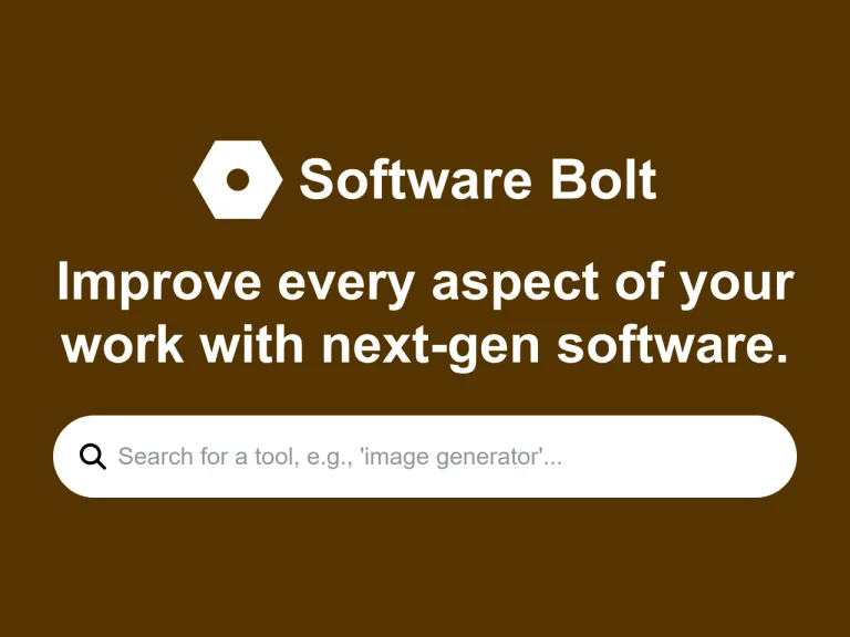 Software Bolt · Improve every aspect of your work with next-gen ...