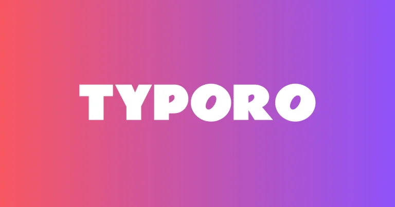 Typoro banner
