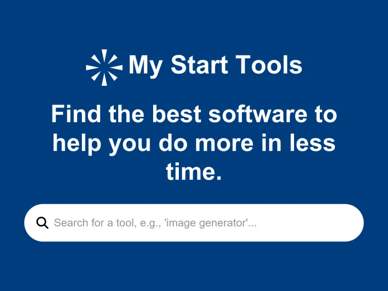 My Start Tools banner