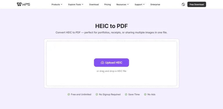HEIC to PDF banner